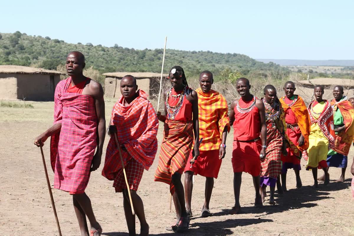 Local market life in Mto wa Mbu village