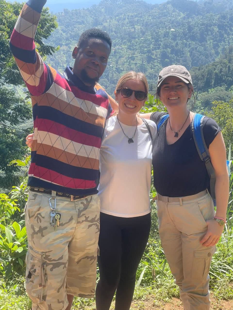 Travelers with an NGULI expert local guide